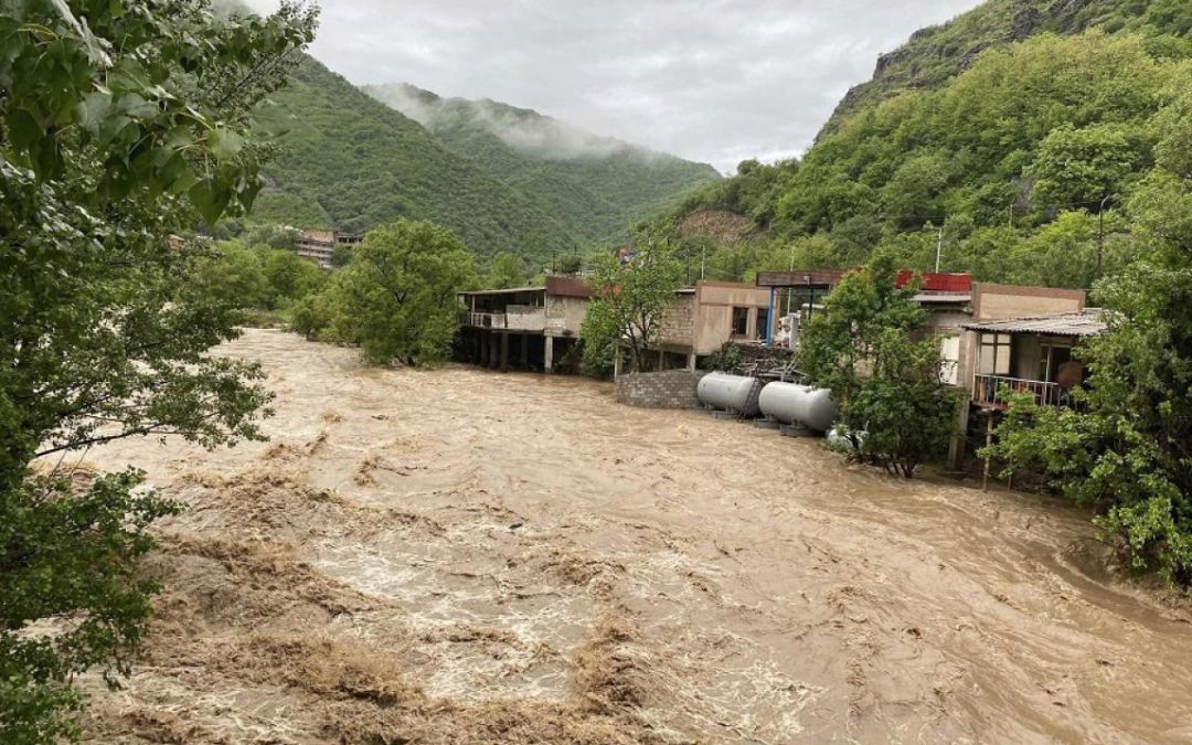Ահազանգեր են ստացվել գետերում ջրի մակարդակի բարձրացման վերաբերյալ