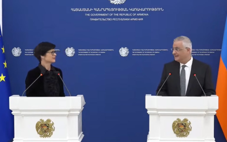 ԵՄ հանձնակատարի գլխավորած պատվիրակությունը Հայաստանում է