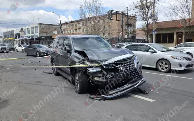 Խոշոր ավտովթար Երևանում. վեց վիրավոր կա