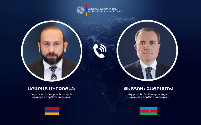 Միրզոյանը հեռախոսազրույց է ունեցել Բայրամովի հետ
