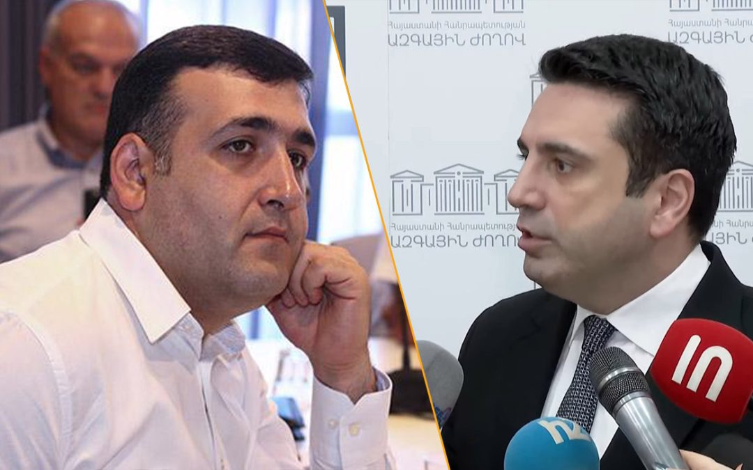 «Այսօր ԱԺ նախագահ Ալենը փաստացի ստախոս հռչակեց ԱԺ նախագահ Սիմոնյանին». Նարեկ Մանթաշյան