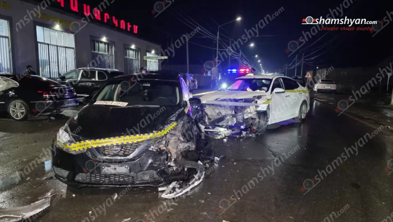 Եղվարդի խճուղում բախվել են «Kia Optima»-ն և «Nissan Sentra»-ն․ կան վիրավորներ