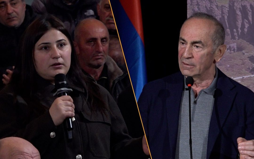 Гражданка: «Почему не Вы президент, чтобы у арцахцев так не опускались руки?»