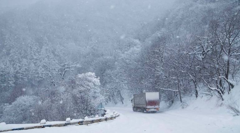Վարդենյաց լեռնանցքում թույլ ձյուն է տեղում