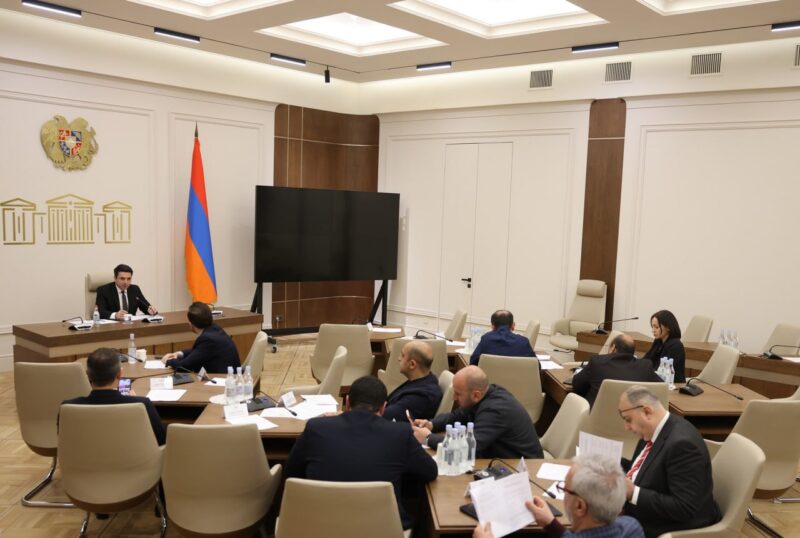 ԱԺ նիստերի օրակարգի նախագծում ընդգրկվել է 35 հարց