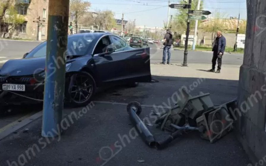 Ավտովթար՝ Երևանում. տուժածներ չկան