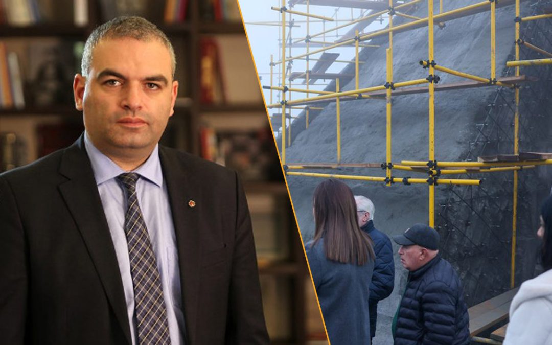 Ու այս տեսարանը ապրիլի 24-ին ձեզ կհրամցնեն որպես Մեծ Եղեռնի հուշահամալիրի վերականգնում․ Հայկ Դեմոյան