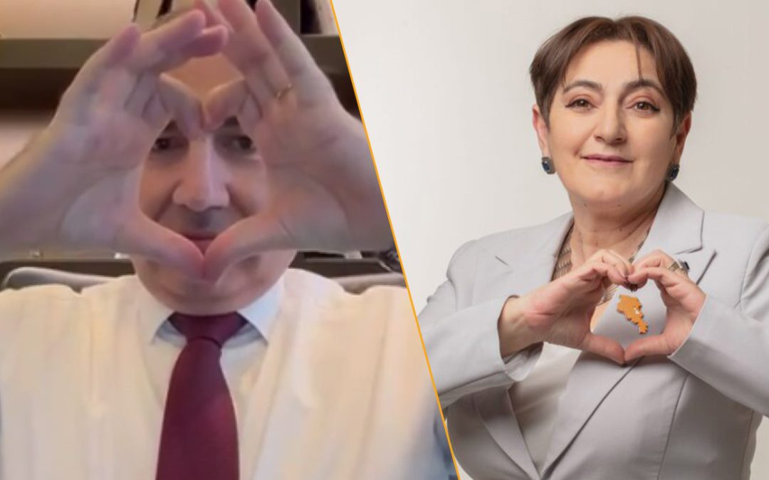 Փաշինյանի այցից առաջ տնօրենը հրահանգել է հագնել միանման շապիկներ՝ ՔՊ քարոզչական սրտիկի պատկերով