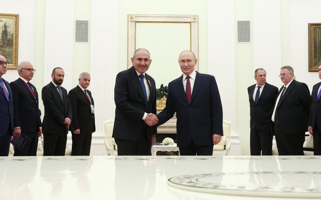 Путин выразил надежду на укрепление российско-армянских отношений