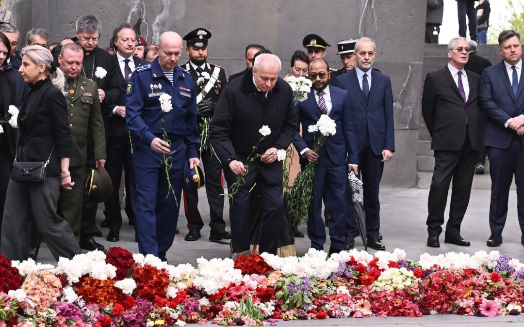 Копыркин почтил память жертв Геноцида армян
