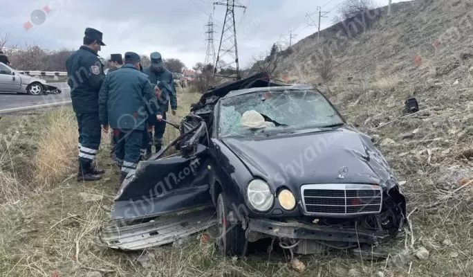 Ծովագյուղ-Շորժա ավտոճանապարհին բախվել են 2 «Mercedes»-ները․ կա 4 վիրավոր