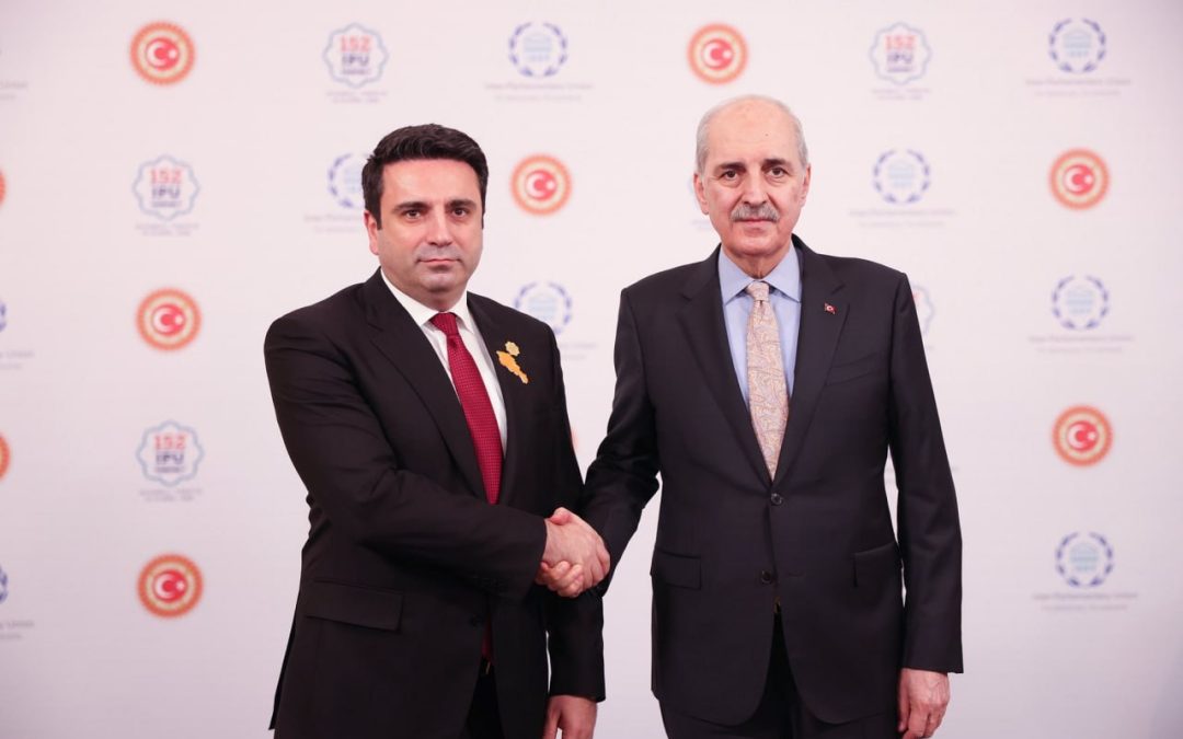Ալեն Սիմոնյանը գոհունակություն է հայտնել Թուրքիայի իր գործընկերոջը