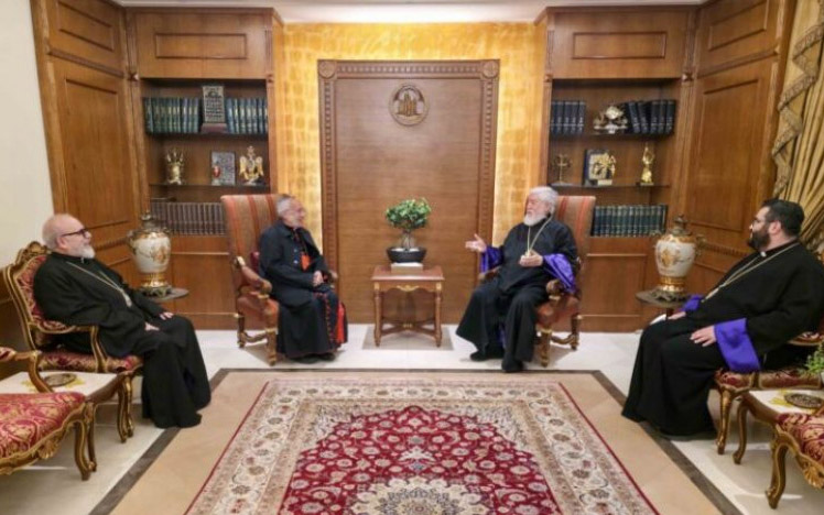 Արամ Ա Վեհափառը Վատիկան կայցելի