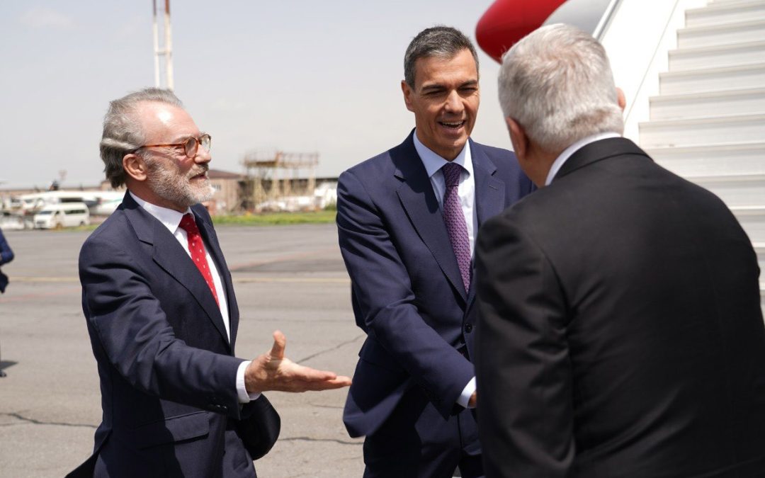 Իսպանիայի վարչապետ Պեդրո Սանչեսը ժամանեց Երևան