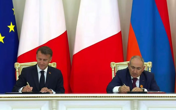 Հայաստանը և Ֆրանսիան ռազմավարական գործընկերության հռչակագիր են ստորագրել