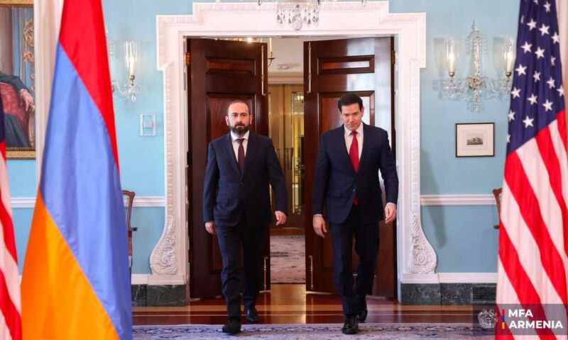 Միրզոյանն ու Ռուբիոն փոխըմբռնման հուշագիր կստորագրեն