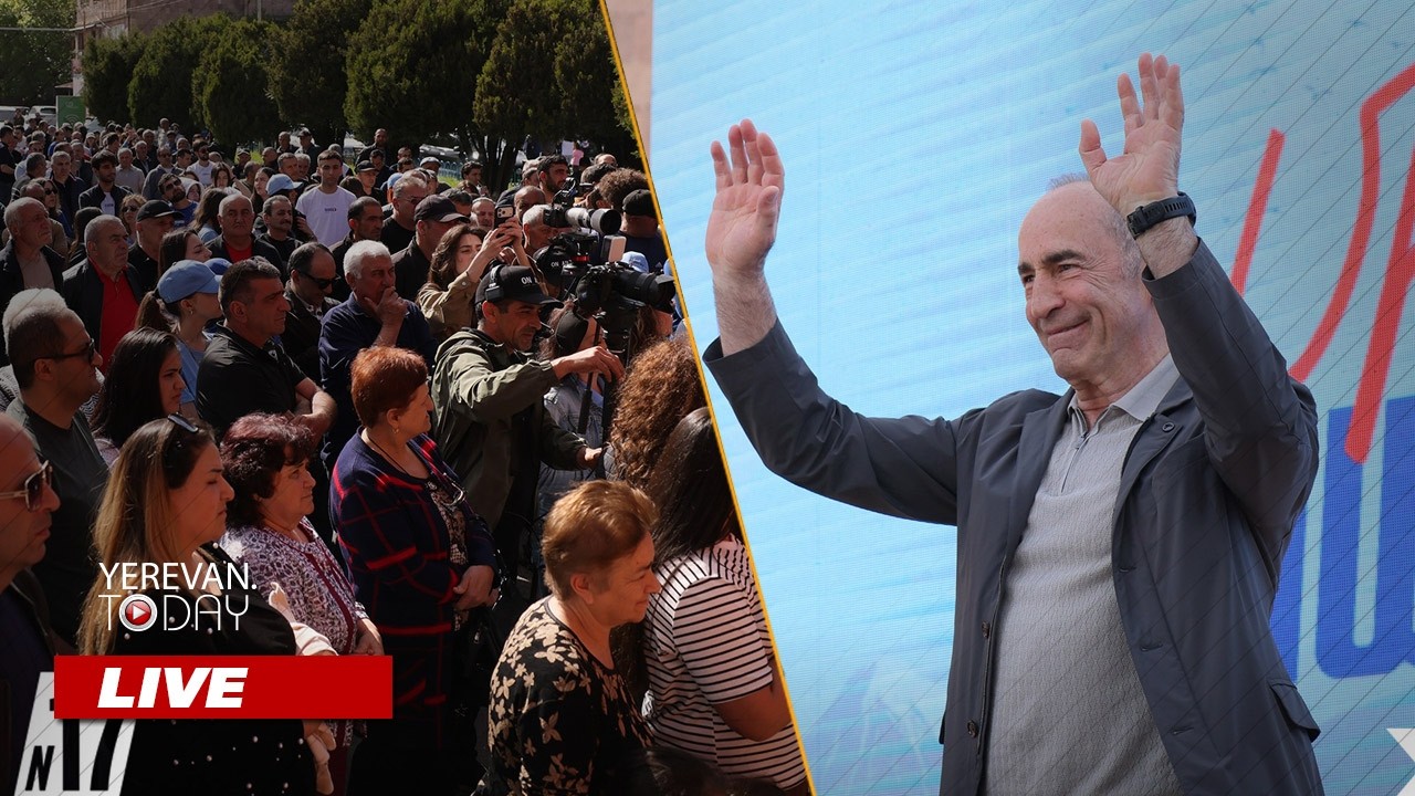 ԱՅՍ ՊԱՀԻՆ | ՈւՂԻՂ |«Հայաստան» դաշինքի հանրահավաքը՝ Էրեբունիում