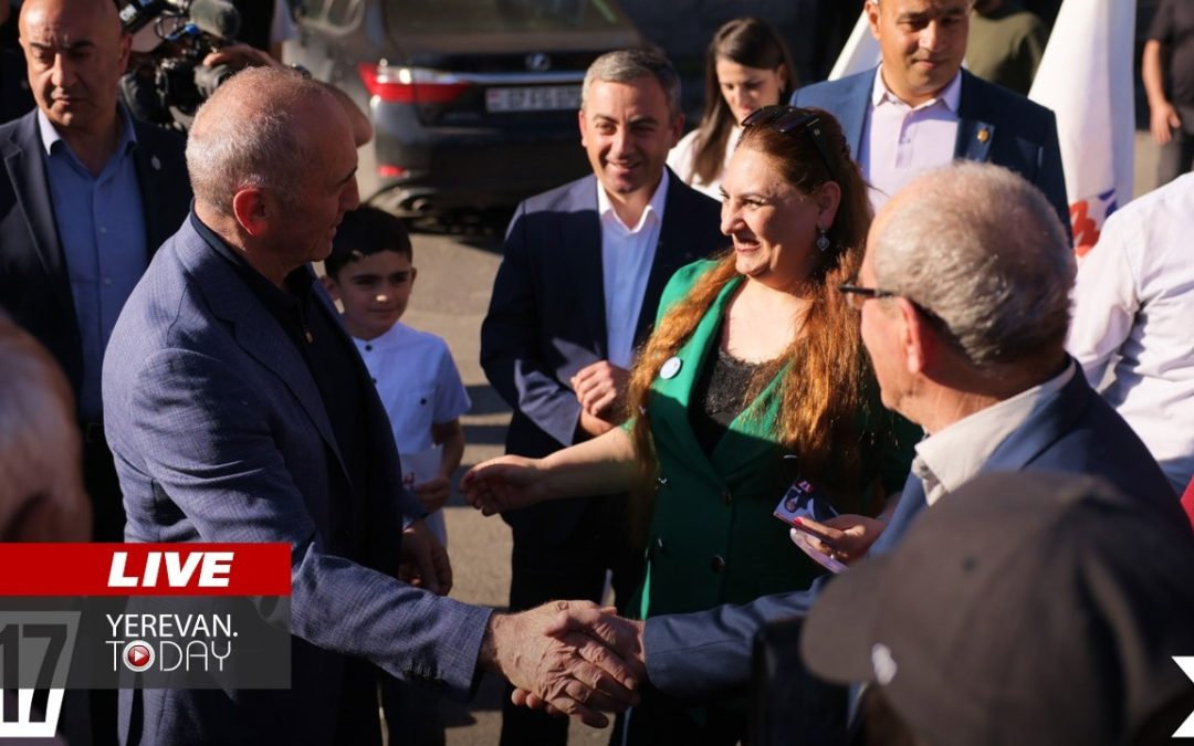 ԱՅՍ ՊԱՀԻՆ | ՈւՂԻՂ |«Հայաստան» դաշինքի քարոզարշավը՝ Արագածոտնում