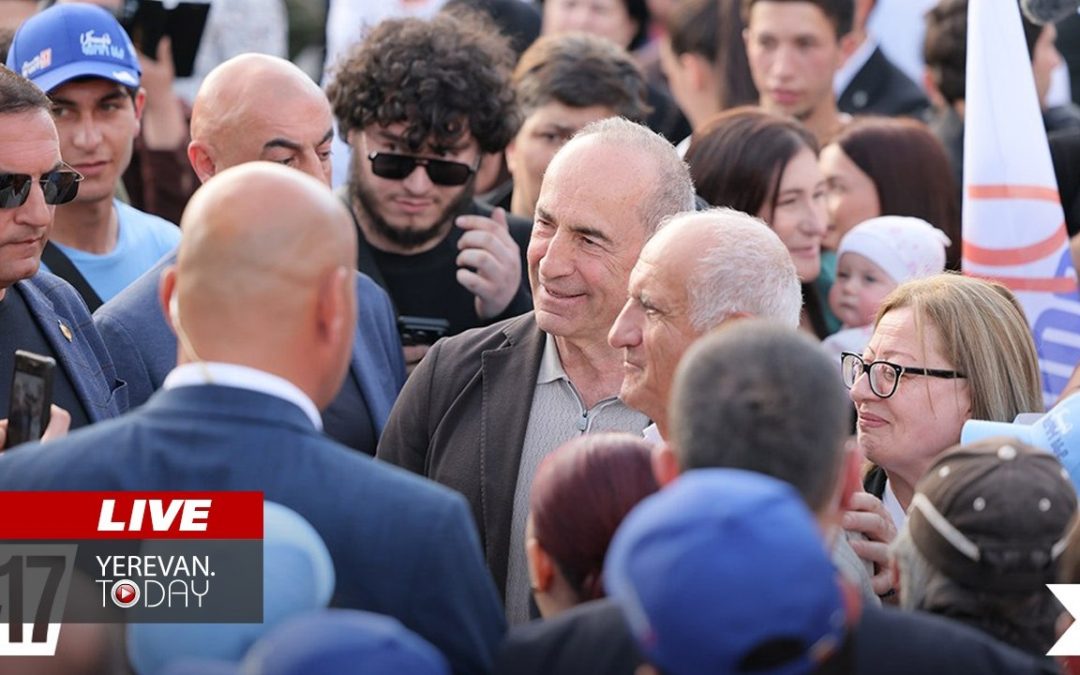 ԱՅՍ ՊԱՀԻՆ | ՈւՂԻՂ |Ռոբերտ Քոչարյանը Գորիսում է
