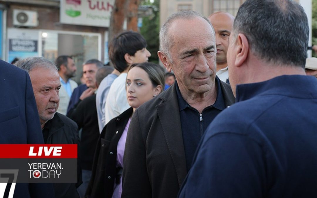 ԱՅՍ ՊԱՀԻՆ | ՈւՂԻՂ |Ռոբերտ Քոչարյանը հանդիպում է Ստեփանավանի բնակիչներին