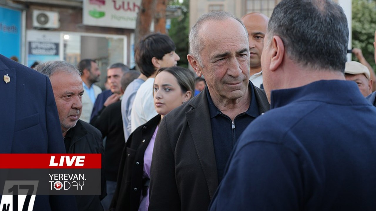 ԱՅՍ ՊԱՀԻՆ | ՈւՂԻՂ |Ռոբերտ Քոչարյանը հանդիպում է Ստեփանավանի բնակիչներին