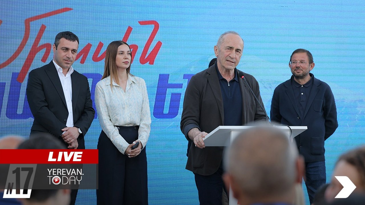 ԱՅՍ ՊԱՀԻՆ | ՈւՂԻՂ |Ռոբերտ Քոչարյանը Վանաձորում է