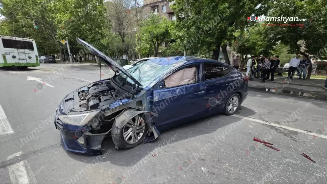 «Գրանդ Սպորտ»-ի խաչմերուկում բախվել են «Jeep Compass»-ը, «Hyundai»-ն, «BYD»-ն. կա վիրավոր