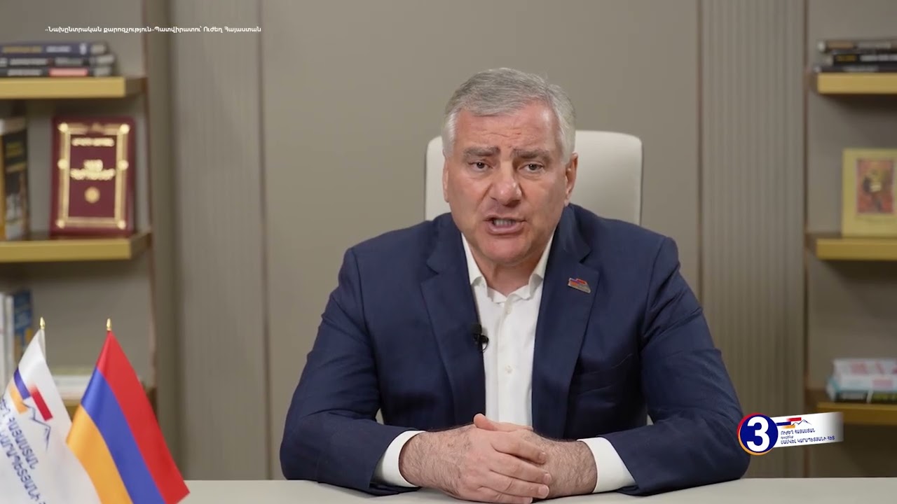 Փաշինյանը կորցրել է ինքնատիրապետումը և իրականության զգացողությունը. Սամվել Կարապետյան