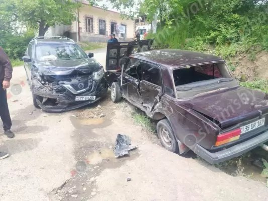Վայոց ձորում բախվել են «Nissan Rogue»-ն ու «ՎԱԶ-2107»-ը. կան վիրավորներ