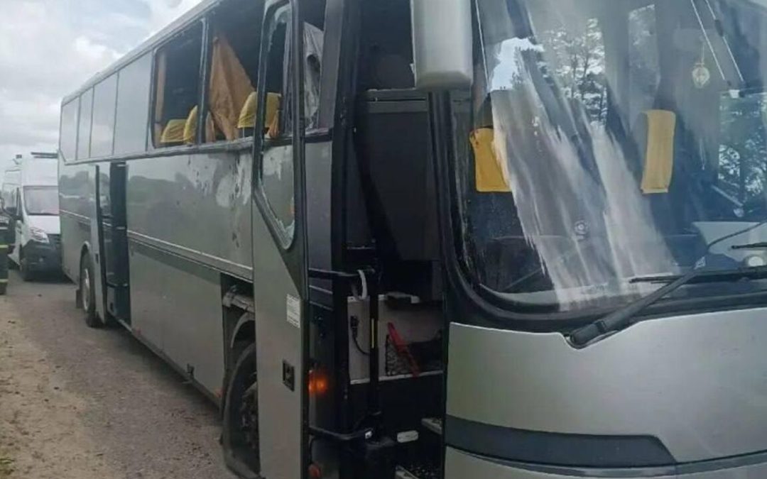 ВСУ атаковали автобус с белорусскими детьми