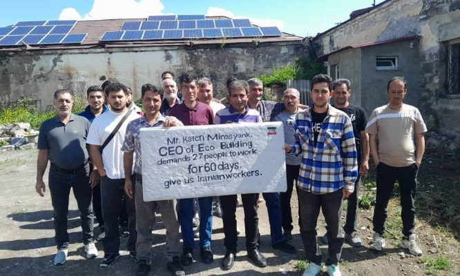 «Անգեղակոթում դպրոց կառուցող իրանցի բանվորների աշխատավարձը «Էկո բիլդինգ»-ը չի վճարվել»․ Հոխիկյան