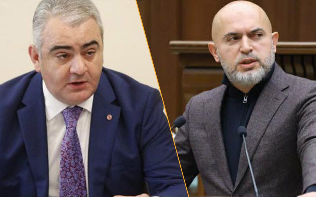 Задержаный представители РПА Арман Саакян, Армен Ашотян и еще 5 лиц