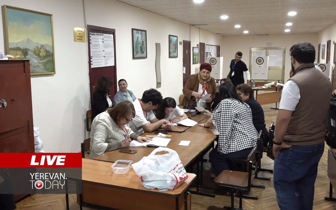 ԱՅՍ ՊԱՀԻՆ | ՈւՂԻՂ | Ձայների հաշվարկը Գյումրուց