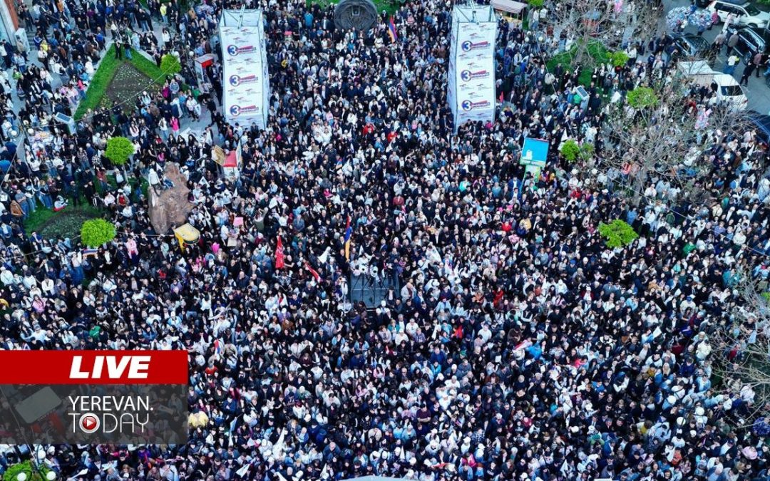 ԱՅՍ ՊԱՀԻՆ | ՈւՂԻՂ | «Ուժեղ Հայաստան» կուսակցության հանրահավաքը՝ Հանրապետության հրապարակում