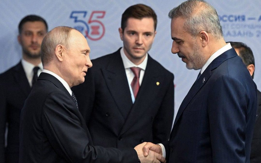 Կազանում հանդիպել են Վլադիմիր Պուտինն ու Հաքան Ֆիդանը