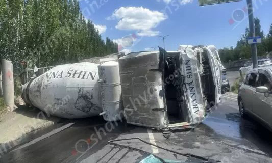 Խոշոր ավտովթար՝ Կոտայքի մարզում. տուժածներ չկան