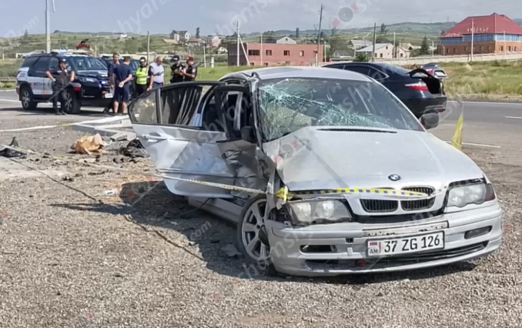 Բախվել են «BMW»-ն ու «Toyota»-ն. 6 վիրավորներից 6 ամսական տղան հիվանդանոցում մահացել է
