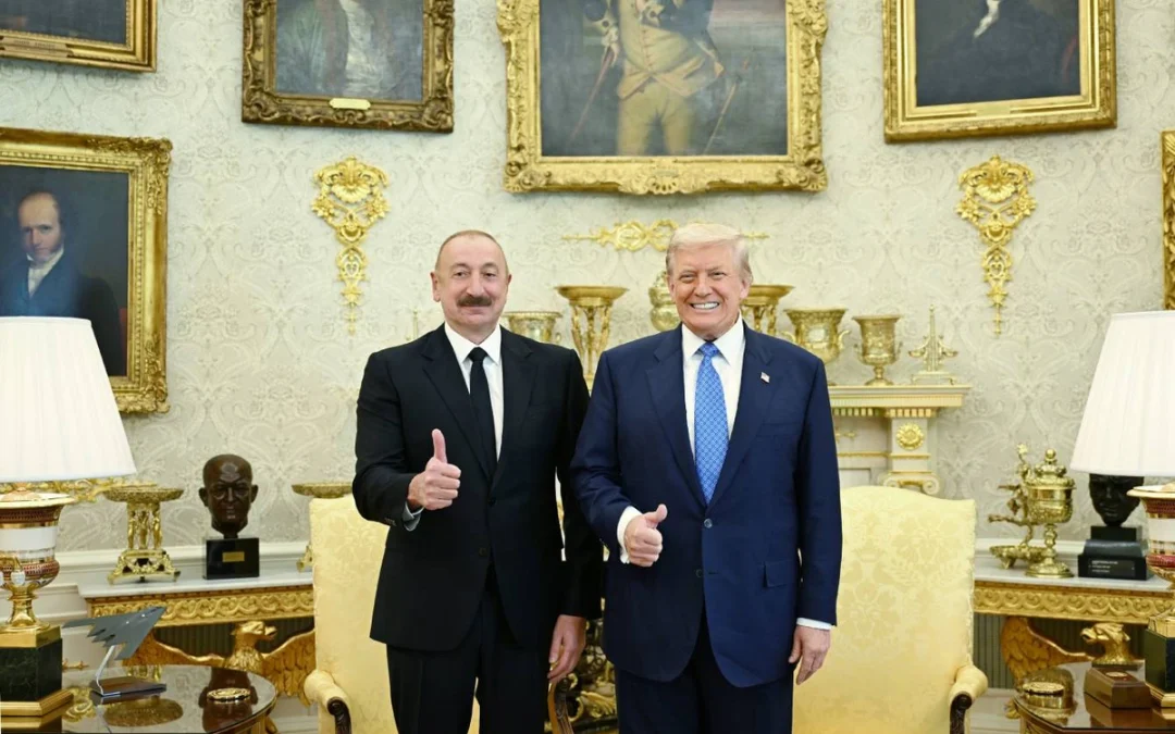 Алиев поблагодарил Трампа за вклад в установление мира между Арменией и Азербайджаном
