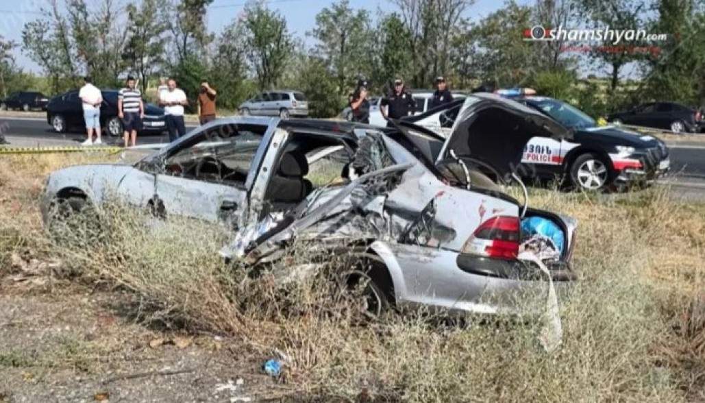 Խոշոր ավտովթար Շիրակի մարզում․ կա 1 զոհ և 4 վիրավոր