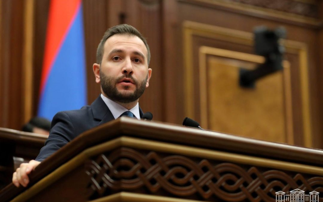 ՔՊ-ն Հայկ Կոնջորյանին ընտրեց ԱԺ նախագահի տեղակալ