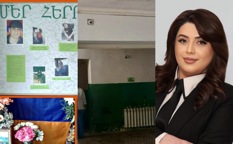 Դպրոցի պատից հեռացրել է փառքի անկյունն ու Մեծ Հայքի քարտեզը․ «Հրապարակ»