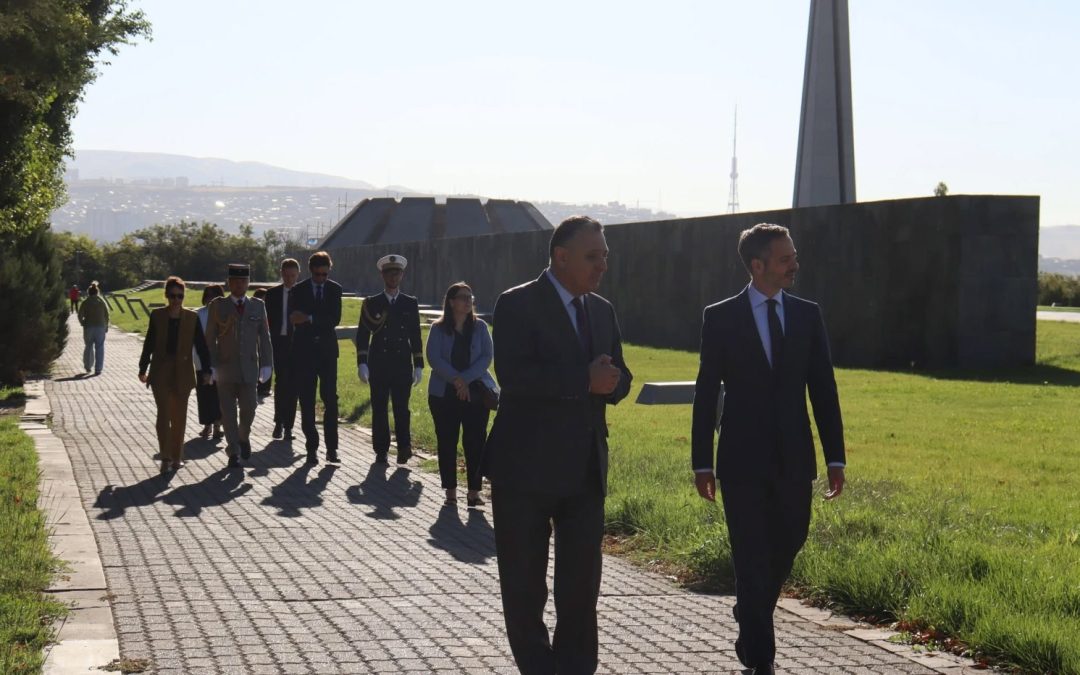 ՀՀ-ում Ֆրանսիայի նորանշանակ դեսպանն այցելել է Ծիծեռնակաբերդ