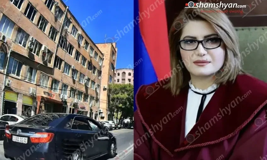 Վճռաբեկ դատարանի նախագահին սպասարկող «Toyota»-ի վարորդը խախտում է ճանապարհային երթևեկության կանոնները