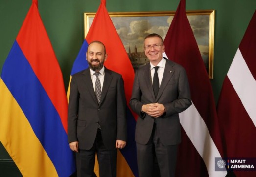 Միրզոյանն ու Լատվիայի նախագահը քննարկել են ԹՐԻՓՓ նախագծի իրականացման ուղղությամբ տարվող աշխատանքները