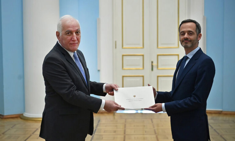 Ֆրանսիայի նորանշանակ դեսպանն իր հավատարմագրերն է հանձնել ՀՀ նախագահին