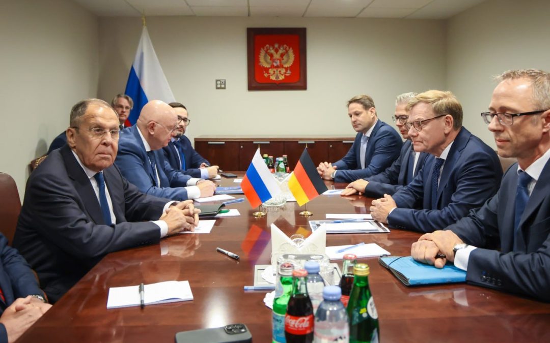 Лавров впервые с 2022 года встретился с главой МИД Германии