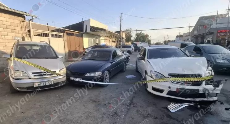 Այնթապում բախվել է 4 ավտոմեքենա. կա վիրավոր