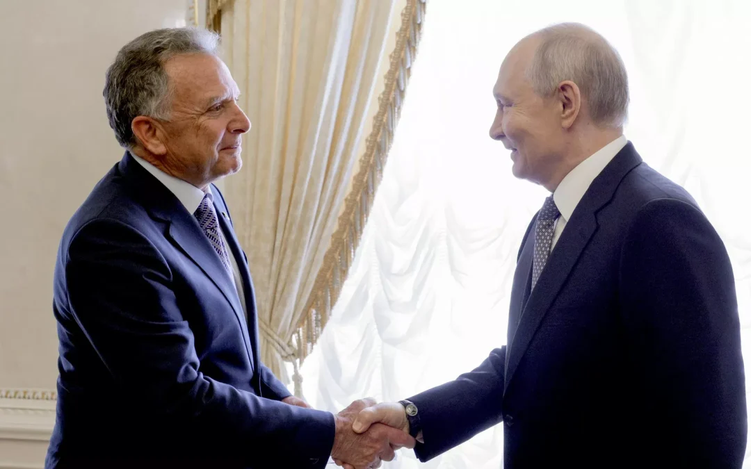 Ушаков рассказал о деталях переговоров Путина и Уиткоффа в Петербурге