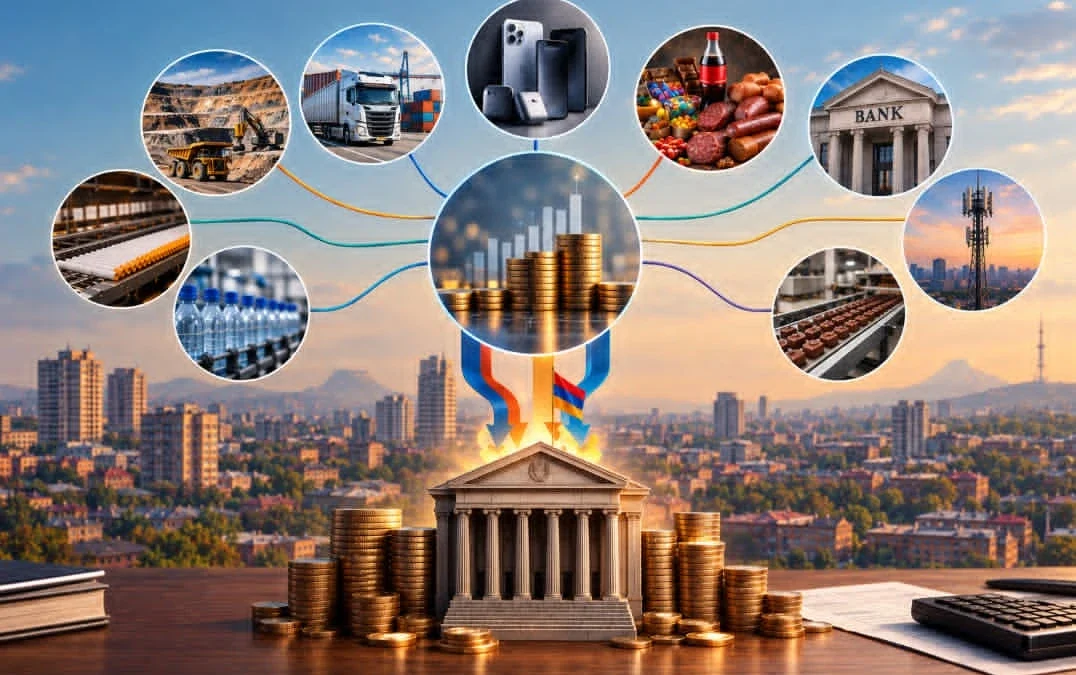 Կախվածություն սահմանափակ թվով ընկերություններից. ի՞նչ նկարագիր ունի Հայաստանի տնտեսությունը. «Փաստ»