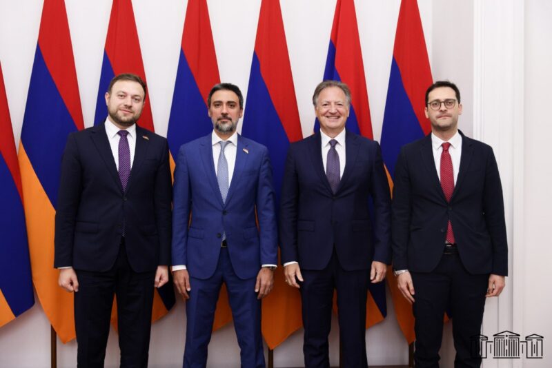 Արամ Վարդևանյանը բարձր է գնահատել Հայաստան-Իտալիա արդյունավետ գործակցությունն ու զարգացող հարաբերությունները